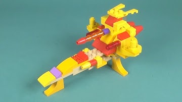 Lego Spaceship (001) Building Instructions - LEGO Classic How To Build - DIY