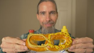 Soft Pretzel with Mustard ASMR screenshot 2