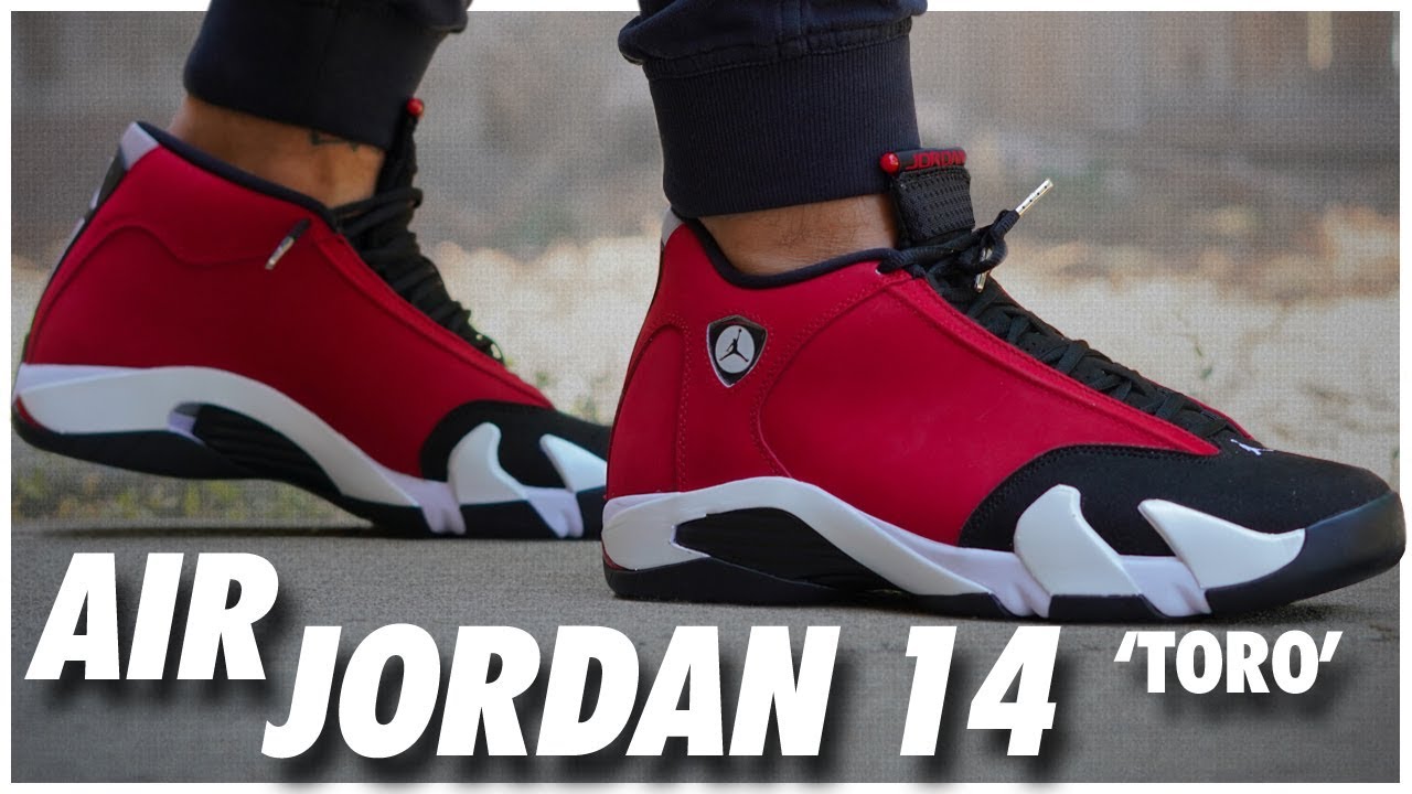 Air Jordan 14 Gym Red | Toro - YouTube