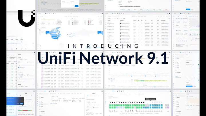 Introducing: UniFi Network 9.1