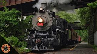 Susquehanna 142: Rainy Steam on the Bel-Del [4K]