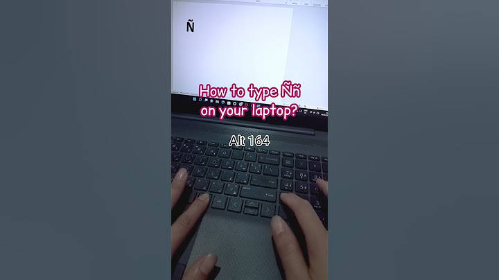 Jak napsat Ññ na notebooku? #klávesnice #zkratka #kódy #okna #zkratky