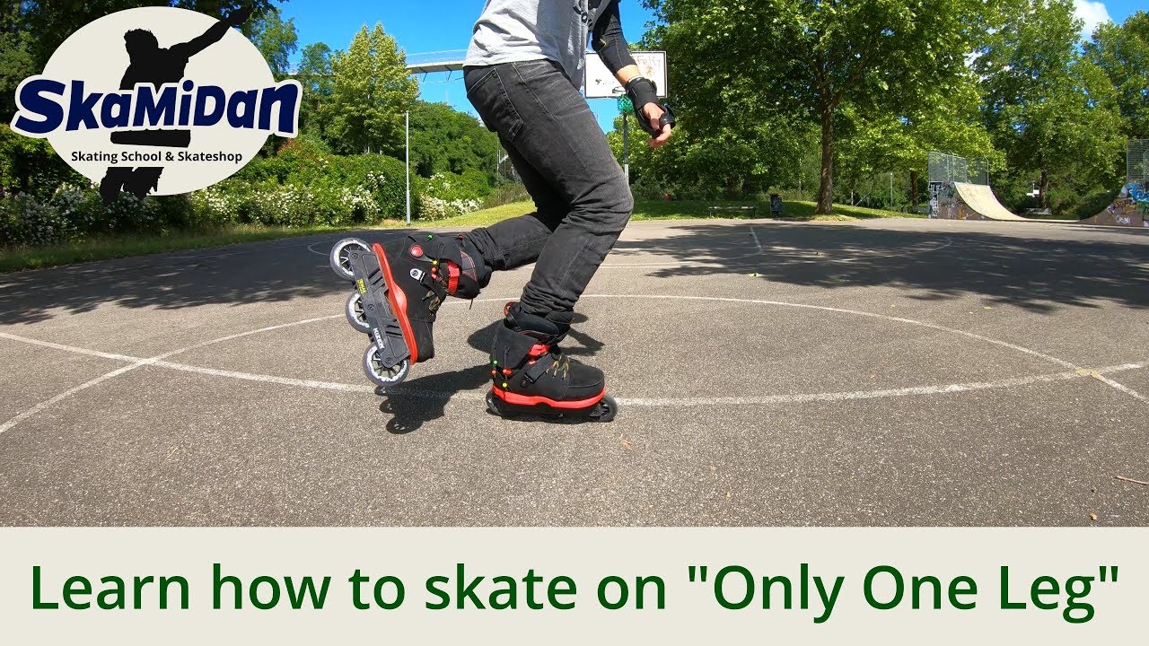 How To Skate On Only One Leg – Body Posture And Balance – Inline ...