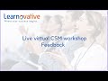 Testimonials | CSM Live Virtual Training | Vijay Bandaru | Learnovative