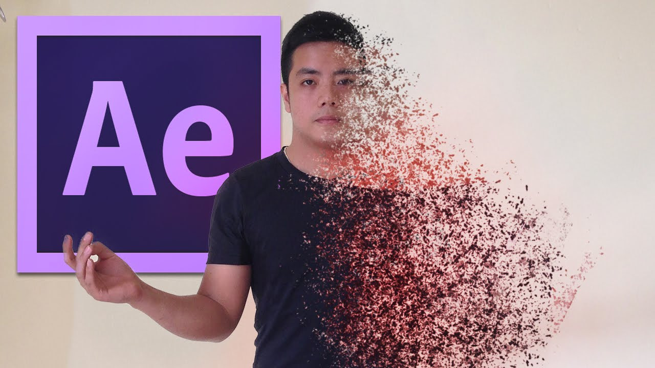 โปรแกรม ulead video studio 12  2022 Update  After Effects Tutorial: Disintegration Effect