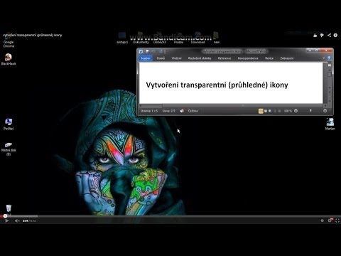Video: Jak Vytvořit Transparentní Tvar