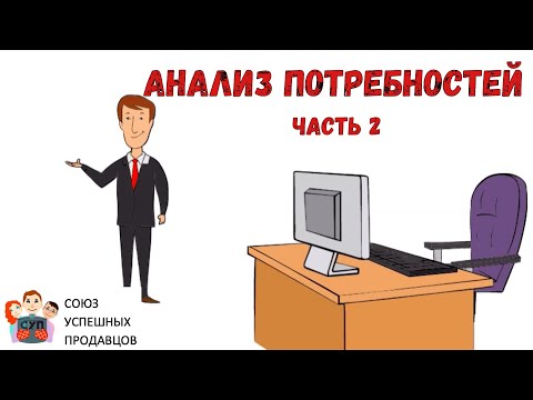 Вопросы для выявления потребностей (мультик о продажах)