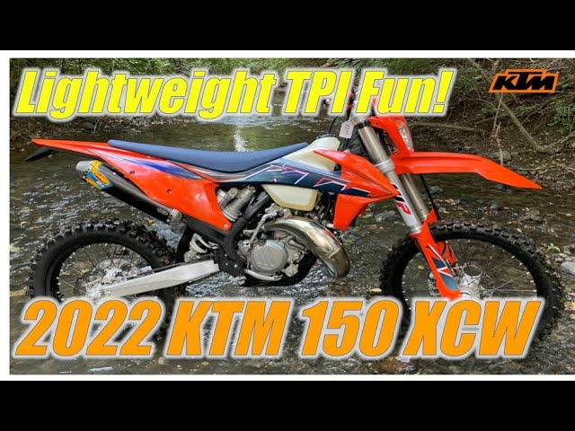2022 Ktm 150Xcw Review - Youtube