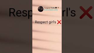 Respect Girls And Respect Boys Fake Tweet Reel Whatsapp Status 