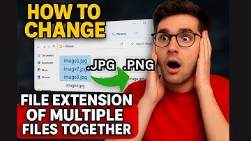 Change File Extensions for Multiple Files — Fast & Easy (2025 Guide!)