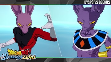 DRAGON BALL: Sparking! ZERO CPU Battles - Dyspo vs Beerus