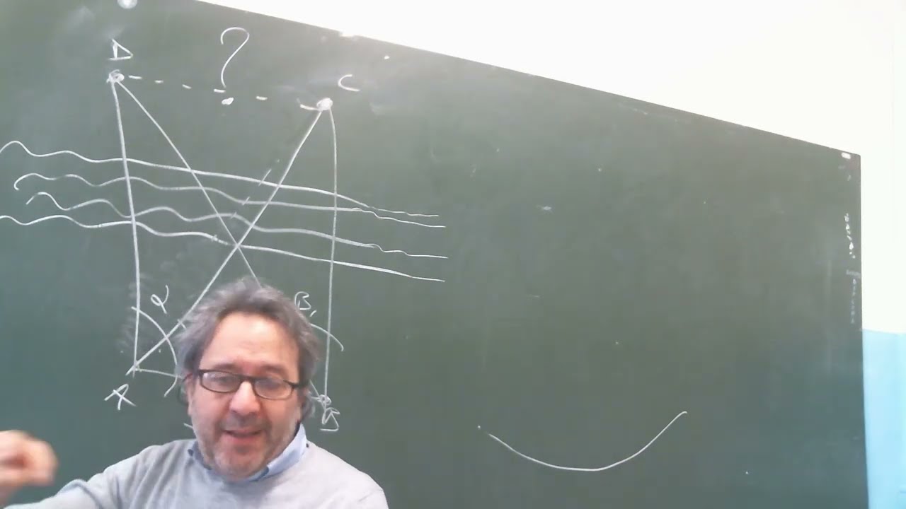 LEZIONE DI TOPOGRAFIA: CALCOLO DELLA DISTANZA TRA 2 PUNTI INACCESSIBILI