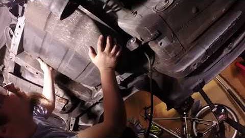 94 Miata Drop rear subframe, Fuel tank swap visual