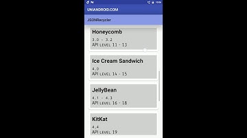 Android | RecyclerView with JSON