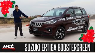 Suzuki Ertiga Boostergreen  Para tus viajes de navidad ⛄