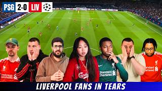 Liverpool Fans Reaction | PSG 2-0 LIVERPOOL