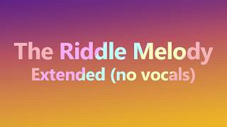 Gigi D&#39;Agostino - The Riddle Melody Extended (no vocals)