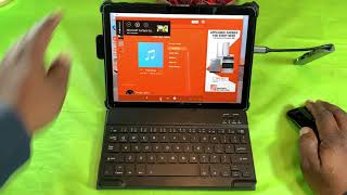 Microsoft Surface Go 2 Multitasking Using Chrome Browser (Intel Pentium 4425Y Processor/4GB RAM)
