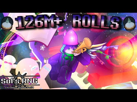 I GOT DREAM TRAVELER RAW!!! | 126M+ ROLLS Sol's RNG Christmas Part 2