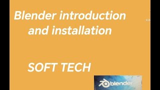 Start Learning Blender: Install &amp; Intro Tutorial for Beginners