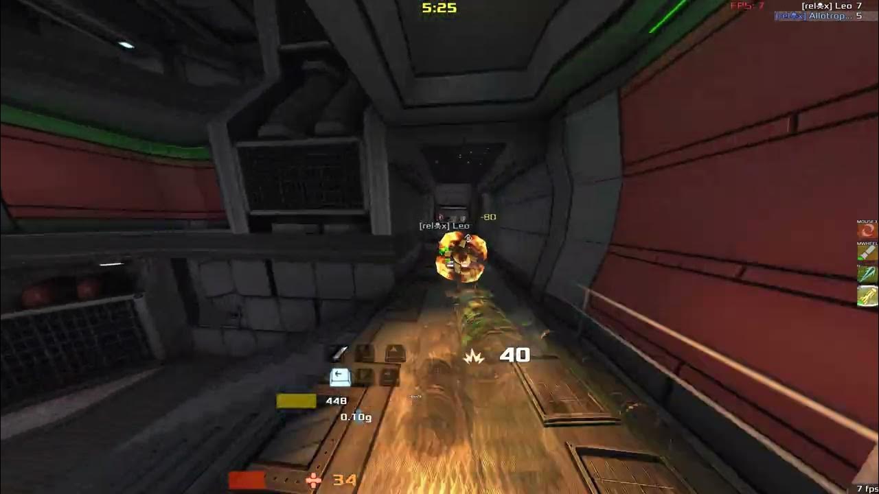 Xonotic duel allotropy vs leo on aerowalk youtube