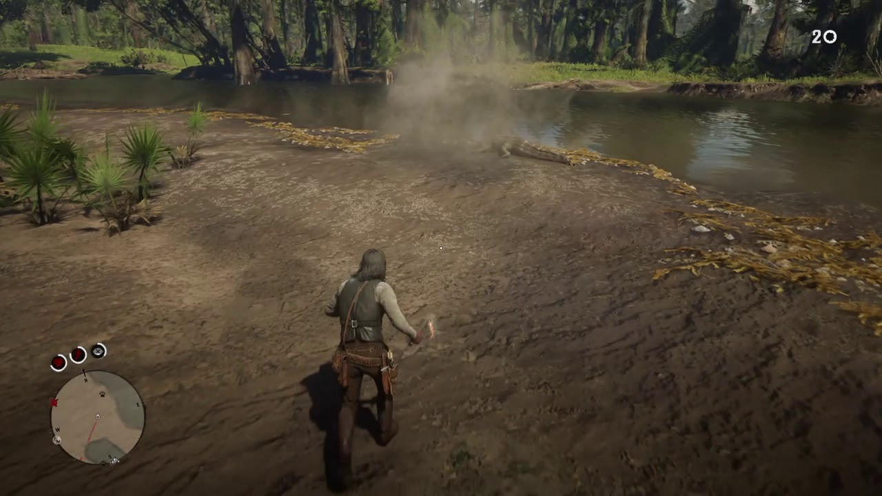 Red Dead Redemption 2 gator bomb - YouTube