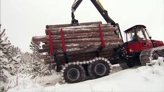 Komatsu forwarder