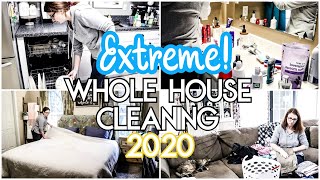 ULTIMATE! Whole House Clean With Me 2020 | Extreme Cleaning Motivation