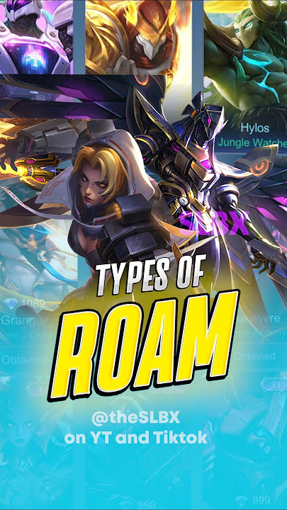 Types Of Roam #mobilelegends #mlbb