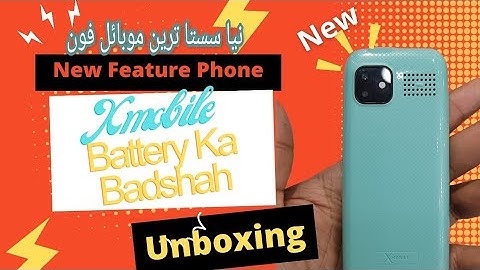 Xmobile Battery Ka Badshah: Unboxing | Display 1.8 | 2,500 mAh battery | #itinbox