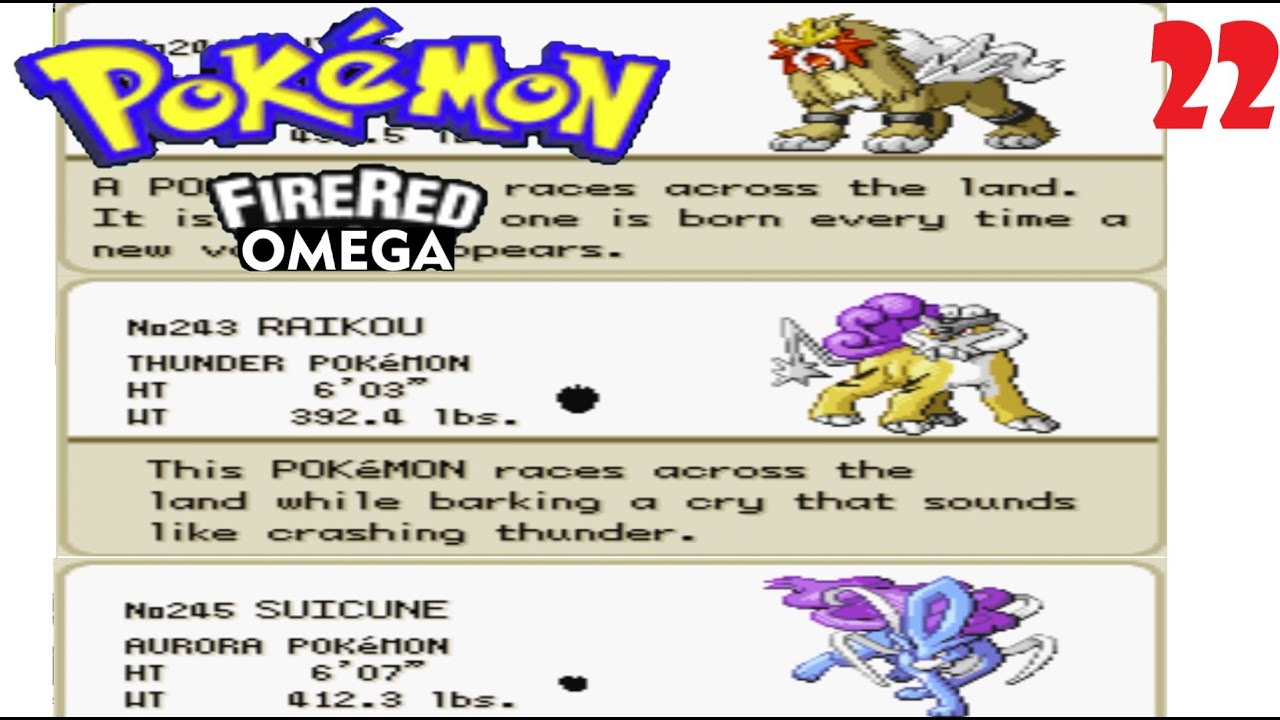 How to Capture the Legendary Dogs in Pokémon FireRed and LeafGreen