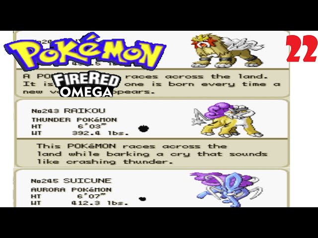 RAIKOU NO INÍCIO E REFERÊNCIA A FINAL FANTASY - POKÉMON OMEGA RED