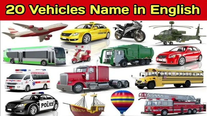 Vehicles Name| Types of vehicles in English| Vehicles vocabulary words| Mode of Transport