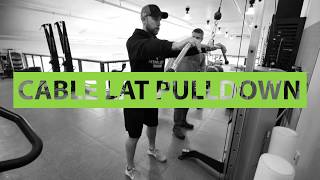 MTNTOUGH Form - STRAIGHT ARM CABLE LAT PULLDOWN