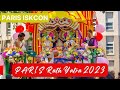 Paris rath yatra 2023  special kirtan i france iskcon i hare krishna parade