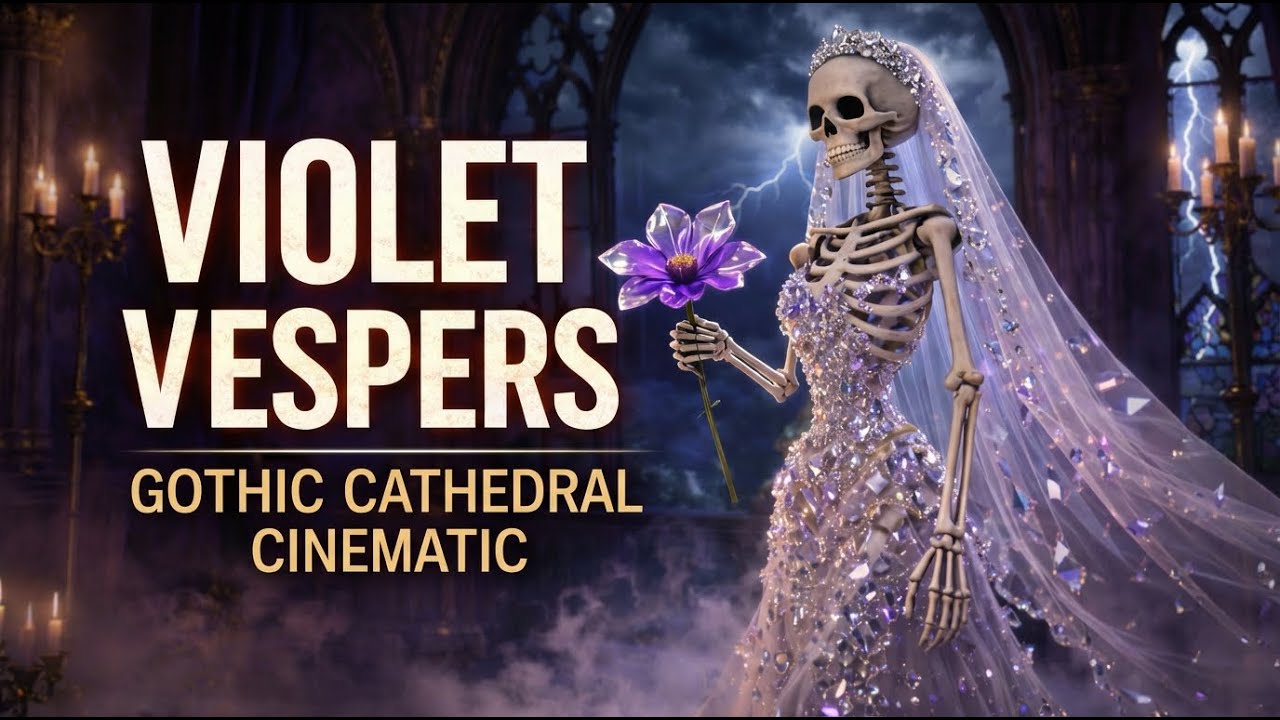 Violet Vespers Gothic Cathedral Cinematic | Dark Fantasy Atmosphere