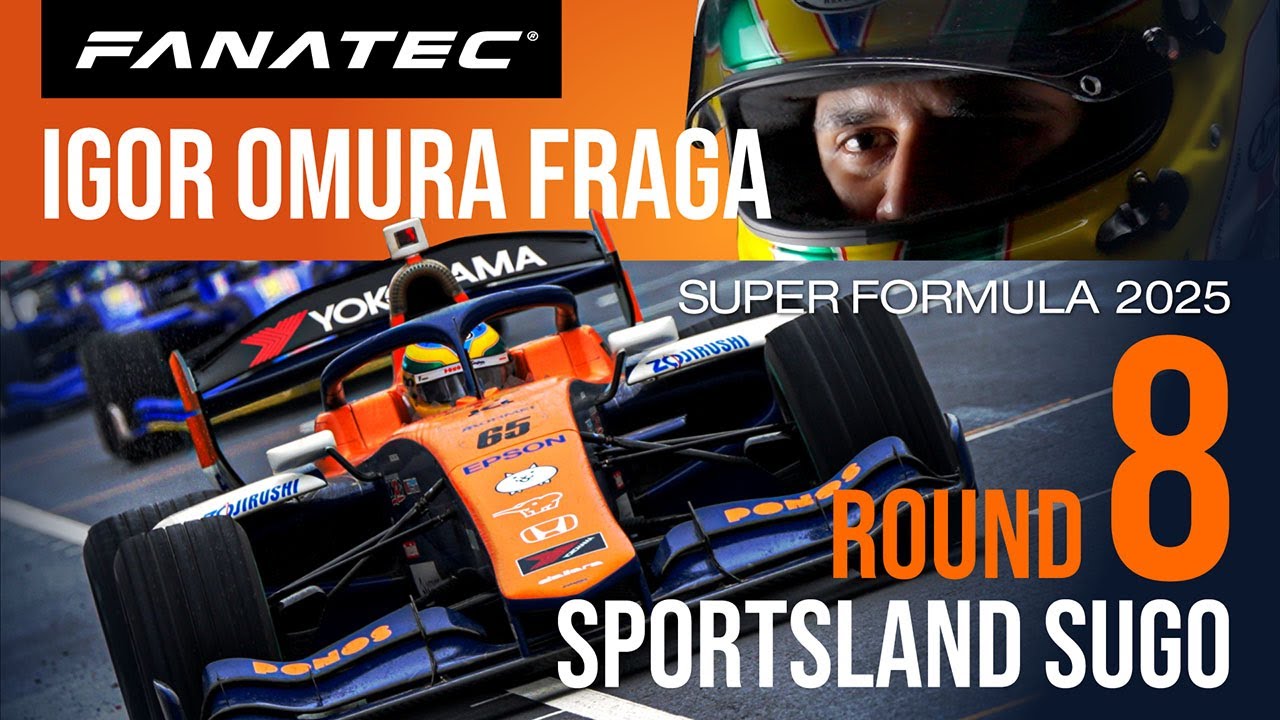 FANATEC IGOR OMURA FRAGA Race Report | Super Formula 2025 Round 8