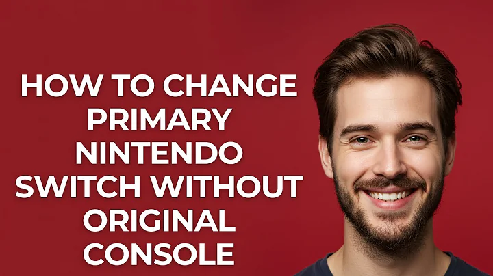 How To Change Primary Nintendo Switch Without Original Console - UPDATED!