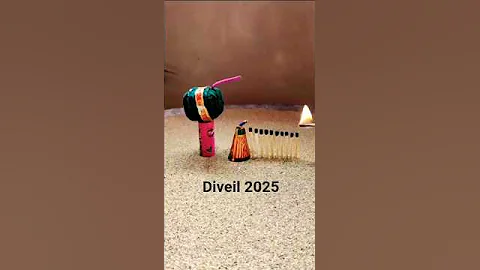 Matchstick Amazing Cracker experiment | Diwali cracker testing #2025 #crackers #diwali #experiment
