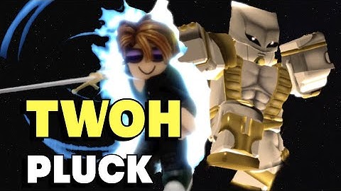 YBA TWOH Pluck 1v1 Gameplay