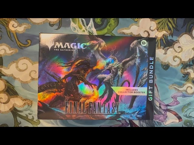 FF gift Bundle 未開封　Box ファイナルファンタジー　バンドル MTG] Unboxing the 