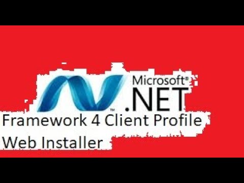 Microsoft .NET Framework 4 Client Profile Web Installer