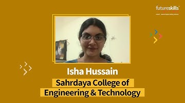 From Biology to Tech – Isha’s journey with FutureSkills Prime Digital 101!