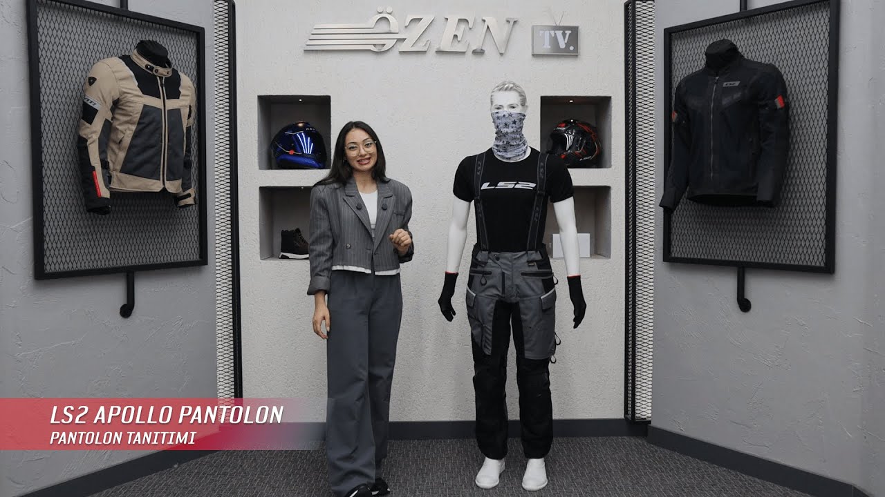 LS2 APOLLO Motosiklet Pantolonu  (Özen Tv)