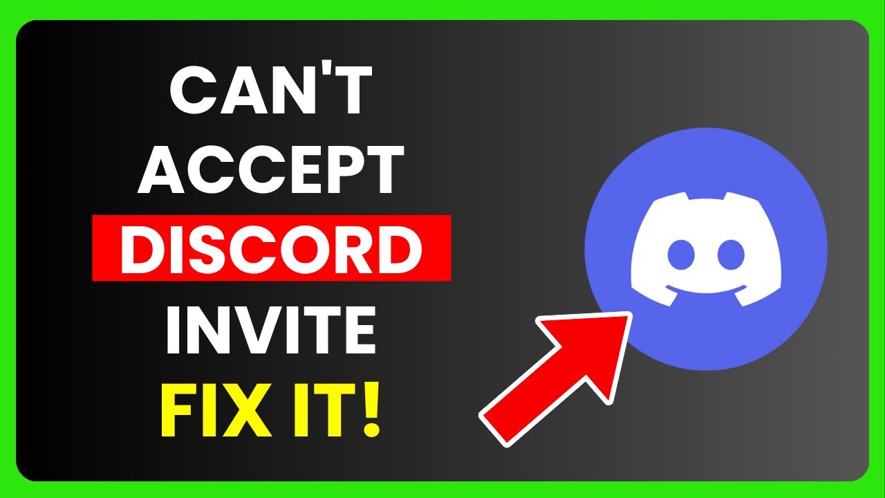 Fix Can’t Accept Discord Invite - Unable to Join Server