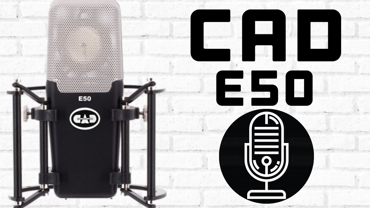 CAD E50 Cardioid Condenser Microphone Test \ Review. $150 entry into the  robust budget audio world!