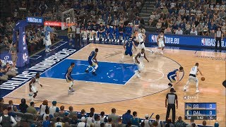 NBA 2K20 - Dallas Mavericks vs Golden State Warriors - Gameplay (PS4 HD) [1080p60FPS]