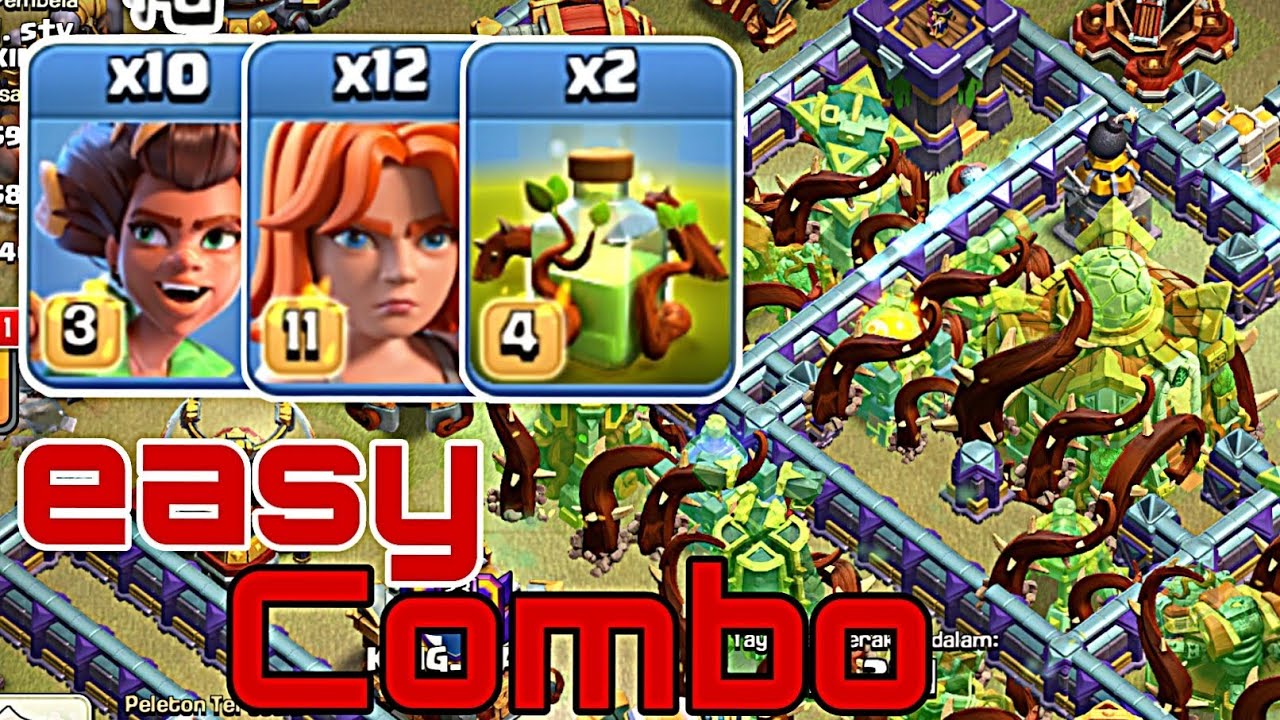 Strategy attack th16 Rood Rider with Valkyrie || clash of clans (coc ...