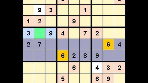 How to Solve Washington Times Sudoku Difficult March 1, 2022