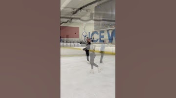 Lutz Jump Entry! #figureskating #icerink